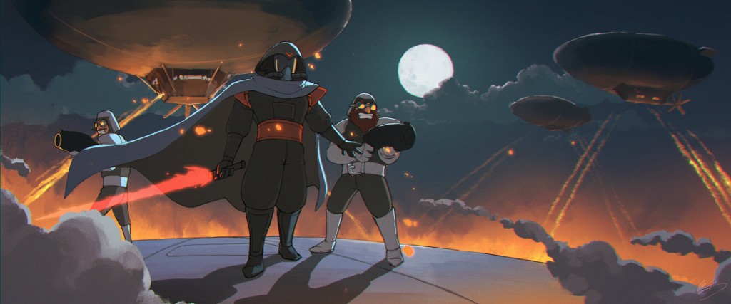 Star Wars Reimagined - Darth Ghibli's Entrance, by Lap Pun Cheung